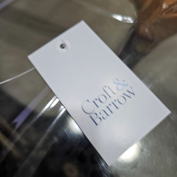 NWT Croft & Barrow XXL Sleeveless Button-Front Patterned Maxi Dress W/Belt Boho - Picture 9 of 10